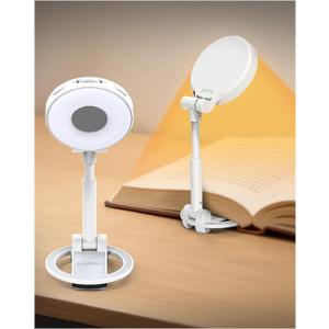 Book Light for Reading in Bed: Rechargeable 18 LED Clip on Reading Light with Timer & Memory Eye-Caring 3 Color Temperature Stepless Dimming Night Reading Lamp Gifts for Book Lovers Men Kids