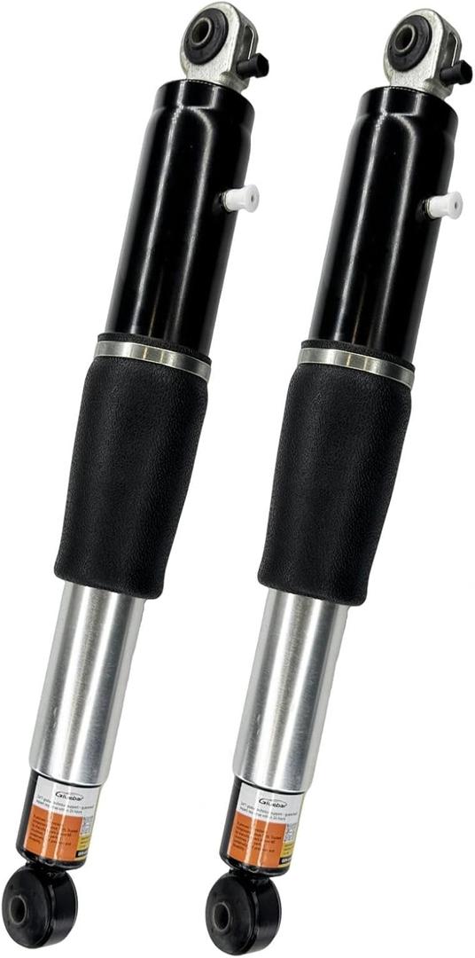 23487280 580-1091 2 Packs Rear Air Shocks Strut Absorber Compatible with 2008-2014 Cadillac Escalade Chevy Tahoe Suburban Silverado GMC Sierra 1500 Yukon (XL)