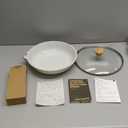 SENSARTE Nonstick Ceramic Frying Pan Skillet with Lid, 10 Inch Omelet Pan, Healthy Non Toxic Chef Pan, Induction Compatible Egg Pan with Heat Resistant Handle, Free of Intentionally Added PFAS/PTFE