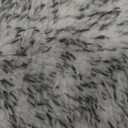 Furhaven Replacement Dog Bed Cover Two-Tone Faux Fur & Suede L Shaped Chaise, Machine Washable - Stone Gray, Jumbo (X-Large)