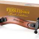 Fiddlerman Wood Violin Shoulder Rest for 4/4 and 3/4 with Collapsible and Height Adjustable Feet