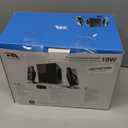 Cyber Acoustics CA-3090 2.1 Speaker System with Subwoofer with 18W of Power  Easy Setup and Convenient Controls, Great for Music, Movies, and Gaming