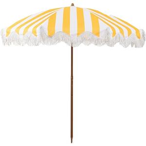 Rayjee 6.5FT Outdoor Patio Umbrella with Fringe, Boho Beach Umbrella
UV Protection | Tilt & Adjustable Height | Portable 2-Piece Brown Steel Pole | Perfect for Pool, Garden, Party & Beach