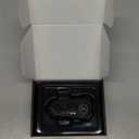 FEYA Motorcycle Helmet Speakers High Battery Life Helmet Headphone IPX6 Automatic Answer/Call Music Control/Intelligent Noise/Wake up Siri, 2 Different Types of Mic - Compatible with All Helmets