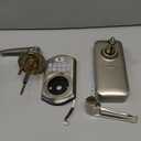 TEEHO TE004 Keyless Entry Keypad Door Lock with Handle - Smart Digital Electronic Lock for Interior Door with Anti-Peeping, Auto Lock & Passage Mode - Easy Installation - Satin Nickel