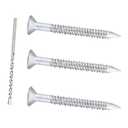 1/4 x 2-1/4" 410 Stainless Steel Flat Head Tapcon Concrete Screw Anchor, for Anchoring to Masonry, Block or Brick (50Pcs)