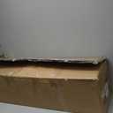 YITAHOME 6ft Prelit Snow Flocked Christmas Tree with Remote, Hinged Aspen Fir Christmas Tree with 270 Warm White/Multicolor Changing Lights & 46 Light Bulbs, Foldable Base for Home, Party Decor