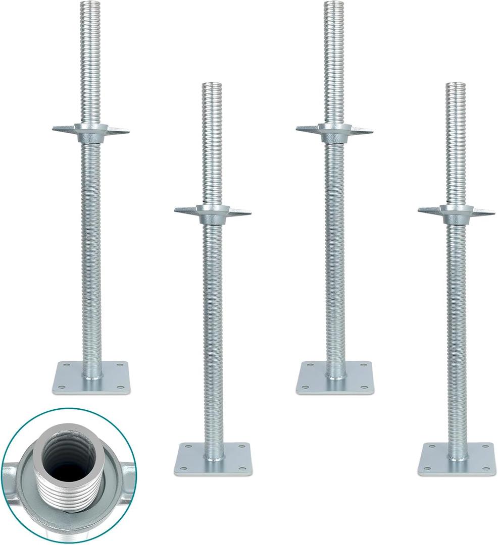 24" Adjustable Scaffolding Leveling Jack