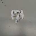 3/8" Spline Size T-Crank Window Handle Replacement for Pella Casement Window Crank (White * 4 Pcs)