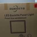 2X2 FT LED Flat Panel Light, 45W, 5625LM, 3000K/4000K/5000K Color Temperature Adjustable, Dimmable 0-10V Drop Ceiling Light - ETL, DLC (4 Pack)