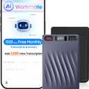 AI Voice Recorder, AI Note Taker w/APP Control and Transcription & Summarize, 150 Languages, Noise Cancellation, 64GB Memory, Pocket Note Pro Taking Device for Meeting, Interviews & Calls