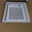 CSC151TW Electric Wall Heater Complete Unit With Thermostat, 120 Volt 1500 Watt, High Efficiency Centrifugal Fan For Fast And Quiet Heating