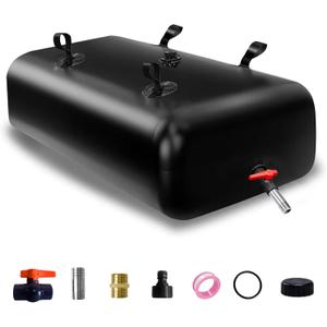 113 L/30 gal Water Bladder Storage Containers, Foldable Portable Water Tank Large Capacity Soft Water Bag, Drought Resistance, Fire Prevention, Emergency Water
