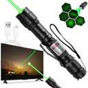 Long Range Laser Pointer, Rechargeable Green Flashlight Laser Pointer High Power for TV/LED/LCD Screens, Astronomy, Outdoor Uses, Adventure, Professional Business Gifts