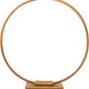 Fun Express 27" Round Centerpiece Gold Plastic Tabletop Frame Decoration