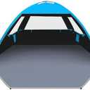 Gorich Beach Tent Sun Shelter for 3/4-5/6-7/8-10 Person with UPF 50＋ UV Protection, Lightweight & Easy Setup Beach Shade Canopy, Portable Beach Shade Tent Beach Cabana