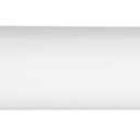 Kenney KN633 Rogers Twist & Fit No Tools Easy to Install Tension Curtain Rod, 28-48" Adjustable Length, White Finish, 5/8" Diameter Steel Tube