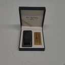  Black Rectangular ARC USB Lighter - Engraved Smoking Gift 