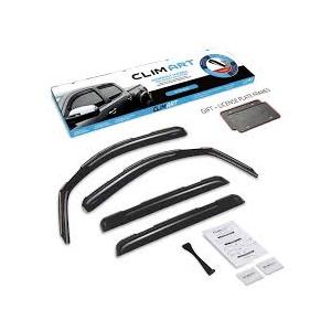 Flexible Side Window Deflectors by In-Channel