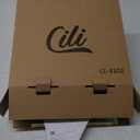 CILI Lumbar Support Pillow for Office Chair, Heated Back Support Pillow with Vibration, Back Massager for Chair, Back Rest Cushion Pillow for Desk Chair Sofa, Gifts for Mom Dad Women Men (Black)