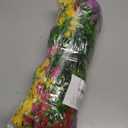Lifewit Artificial Flowers for Outdoor Indoor, 24 Bundles Plastic Fake Flowers Daisy with Eucalyptus Leaves for Home Garden Decor, Porch, Window Box(Mix for Fuchsia Purple Yellow Red)
