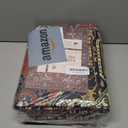 nunubaby Washable Pee Pads for Dogs, Stylish, Non-Slip and Leak-Proof Pee Pads. Reusable Potty Pads for Dogs for Crates and Floors.(Red/Rect, 48" x48" ) (48x48 Inch (Pack of 2)