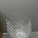 Plastic Clear Ice Bucket with Ice Scoops Clear Acrylic Ice Tub Plastic Wine Bucket Party Beverage Chiller Bin Parties Ice Bucket for Wine Champagne or Beer (24 Pieces, 4 Liters)