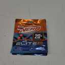 NERF Elite 2.0 20-Dart Refill Pack, 20 Official Nerf Elite 2.0 Foam Darts, Compatible with All Nerf Blasters That Use Elite Darts, Kids Stocking Stuffers (Standard)