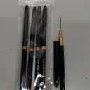 Nail Art Brush Set 5 Sizes Fine Tip Manicure Brush Nail Liner Pen Perfect for Salon Home Use