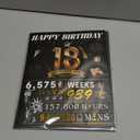 18th Birthday Card for Girl Boy Son Daughter, Big Pop Up 18th Birthday Cards for Grandson Granddaughter, Back In 2008 Funny 18 Year Old Birthday Decorations