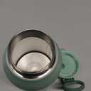 Momcozy Portable Milk Warmer for Travel  Dual Heating Modes for Breast Milk & Water, Portable Bottle Warmer with Fast Heating & Long Battery Life, 17 Ounces Large Capacity to Meet Your All-Day Needs (Green)