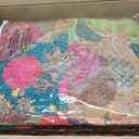 Greenland Home 3-Piece Jewel Quilt Set, Full/Queen, Multicolor
