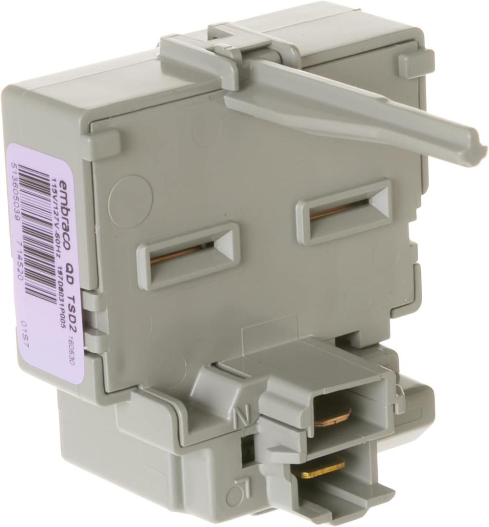 GE WR08X22874 Refrigerator Relay and Overload Kit GE WR08X22874 Refrigerator Relay and Overload Kit