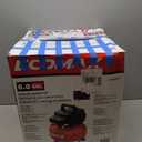 ECOMAX Air Compressor 6 Gallon 150 PSI Pancake Portable Oil-free Tank with 10 PCS Accessories Kit