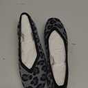 Frank Mully Womens Square Toe Flat Shoes Comfortable Knitted Flats Work Flats for Woman, 