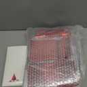 Liacere 175PCS Red and White Disposable Christmas Plastic Plates - Include 25 Dessert Plate, 25 Dinner Plates, 25 Knives, 25 Spoons, 25 Forks, 25 Cups, 25 Napkins for Christmas Party