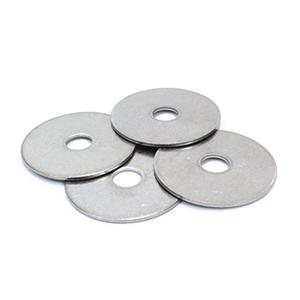 Bolt Dropper No. 10 x 1 Stainless Fender Washer, (100 Pack), 18-8 (304) Stainless Steel Flat Washer, 0.219" ID x 1" OD x 0.050" Thick, Plain Finish Metal Washer by Bolt Dropper