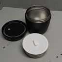 Thermo Food Jar for Hot Food Adults 32OZ Soup Thermo Lunch Containers Wide Mouth Vacuum Insulated Stainless Steel Leakproof Bento Box with Spoon (Black)