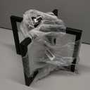 ZGLAOJT Motion Sensor Ceiling Light Fixture 3-Lights Semi Flush Mount Ceiling Light Black Industrial Indoor Chandelierfor Kitchen Living Room Bedroom Farmhouse Hallway Foyer