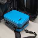 20 Inch Carry On Luggage 22x14x9 Airline Approved, Carry On Suitcase with Wheels, Hard-shell Carry-on Luggage, Durable Luggage Carry-On, Teal Small Suitcase with Cosmetic Case