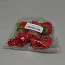 BBTO 12 Pcs Rose Hair Clip Mexican Hair Accessories for Flamenco Dancer Women Mexican Flowers Bridal Christmas Flower Clips for Holiday Wedding Dance Birthday Bridesmaid(Red)