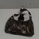 Women Y2k Trendy Shoulder Bag Small Cute Hobo Bag Top Handle Clutch Purse Buckle Punk Handbag
