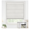 LazBlinds No Drill Roman Shades for Windows, Cordless Blackout Window Shades with UV Protection, Polyester Fabric for Bedroom & Living Room, 44" W x 64" H, Natural
