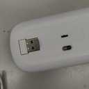 Wireless Bluetooth Mouse for MacBook Air/Mac/Pro/Laptop/Computer/PC, Rechargeable Dual Mode Switch Mouse Bluetooth 5.2/3.0 and 2.4GHz USB Receiver (Silver)