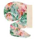 Fxhixiy Pre Tied Chemo Head Scarf for Women Cancer Slip On Bandana headwrap Turban headwear Hair Cover