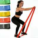 2 x Resistance Band Fitness Set, Multi-Functional Home Workout Bands, Exercise Equipment for Strength Training, Yoga & Pilates, Unisex