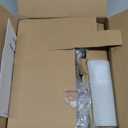 Floor Lamp with Linen Shade, Dimmable Tall Standing Lamp with Remote Control & 3 Color Temperatures, Modern Corner Floor Lamps for Living Room Bedroom Office, 9W LED Bulb Included (Beige)