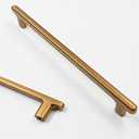 Asidrama 2244 10 Pack 6.3 Inch(160mm) Antique Brass Kitchen Cabinet Handles, Cabinet Pulls Kitchen Cabinet Hardware for Cupboard Drawer Pulls