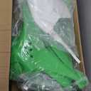 CHANGCHENG Dirt Bike Plastic Kits for KLX110 Rear Fender + Front Fender + Side Cover + Fuel Tank Cover + Number Plate Fairing Body Set for KLX 110/KLX 110L 2010-2025 (Green)