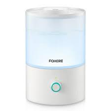 Humidifiers for Bedroom, 3.1L Cool Mist Top Fill Essential, 360° Nozzle, Rapid Ultrasonic Humidification, White
